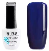 BlueSky, Гель-лак Winter Story #031, 8 мл (темно-синий)