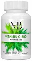 NATURE'S BEAUTY Витамин С 500 мг (аскорбиновая кислота), витамины для иммунитета и красоты 90 капсул