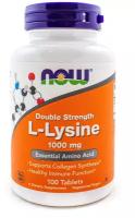 Лизин NOW L-Lysine 1000 мг 100 таблеток