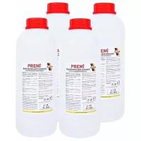 Биотопливо, топливо для биокамина PREMI 4 литра (4 бутылки по 1 литру) многоступенчатая очистка