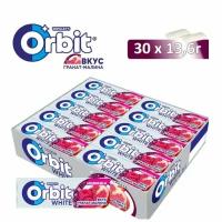 Жевательная резинка Orbit White Классический, без сахара, 13.6 г