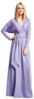 Длинное фиолетовое платье Mondigo (7254, фиолетовый, размер: 42)