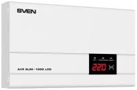 Стабилизатор напряжения Sven SLIM-500 LCD, релейный, 400вт SV-012809