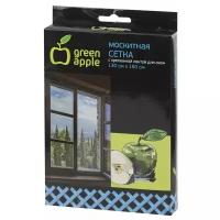 Москитная сетка для окон GREEN APPLE 130*150см (сетка + крепежная лента) GBN001