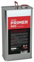 TRICOL PRIMER RED Полиуретановый грунт-праймер с высокой степенью проникновения в поры материала. Без растворителей, 5л