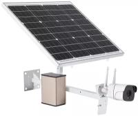 Link Solar NC210G-60W-40AH - Комплект 3G/4G камеры на солнечных батареях, камера уличная для солнечных батарей подарочная упаковка