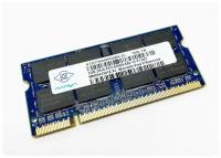 Оперативная память DDR2 2Gb 667 Mhz Nanya NT2GT64U8HD0BN-3C PC2-5300 So-Dimm для ноутбука