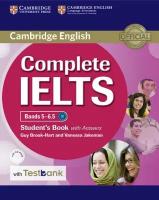 Complete IELTS Bands 5-6.5 SB with Ans with CD-ROM with Testbank