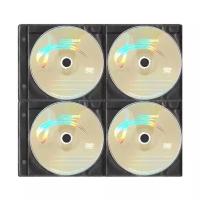 Конверт для CD на 8 компакт-дисков CD-DVD чёрный - 1 шт