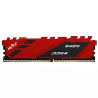 Оперативная память Netac Shadow 8 ГБ DDR4 3200 МГц DIMM CL16 Ntsdd4p32sp-08r