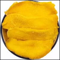 Манго, натурально сушеный 1000 грамм, свежий урожай отборного манго