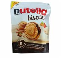 Бисквитное печенье с пастой Biscuits Nutella Ferrero 304 гр