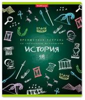 Тетрадь общая ученическая ErichKrause К доске!, История, 48 листов, клетка