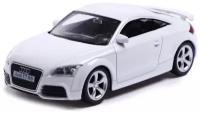 Машина металлическая ТероПром 4843866 AUDI TT COUPE, 1:43, цвет белый