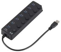 USB HUB 3.0 V2 с выключателем / USB-концентратор USB 3.0 на 7 портов