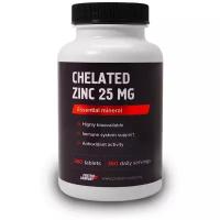 Chelated zinc 25 mg / PROTEIN. COMPANY / Цинка хелат / Таблетки / 360 порций / 360 таблеток / вкус вишня