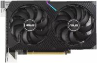 Видеокарта Asus PCI-E 4.0 DUAL-RTX3060-O8G NVIDIA GeForce RTX 306 0 8192Mb 128 GDDR6 1837/15000 HDMIx1 DPx3 HDCP Ret