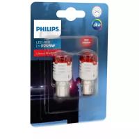 Лампа автомобильная светодиодная Philips Ultinon Pro3000 SI 11499U30RB2 P21/5W 12V 0.8/1.75W BAY15d 1300K 2 шт