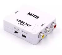 HDMI на AV(RCA) переходник конвертер адаптер преобразователь видео сигнала
