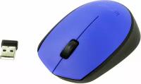 Мышь беспроводная Logitech M171, 1000dpi, Синий 910-004640