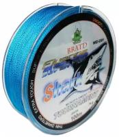 Плетеный шнур для рыбалки Shark синий 0.35 мм 100 метров тест 33.6кг (уп/1ед)