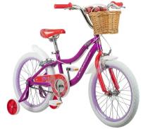 Детский велосипед SCHWINN Elm 18 для девочек от 5 до 9 лет. Колеса 18 дюймов. Рост 107 - 132. Система Smart Start