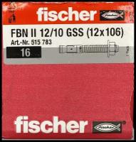 Анкер стальной FISCHER FBN II 12/10 (12х106)