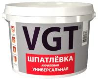 Универсальная акриловая шпатлёвка VGT Шпатлевка ВГТ акрил 1кг