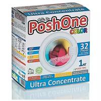PoshOne Cтиральный порошок для цветного белья powder laundry detergent for drum 1 кг 12шт./ 12 к