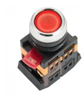 Кнопка ABLFS-22 с подсветкой красный NO+NC 230В PROxima | код ablfs-22-r | EKF (1 шт.)