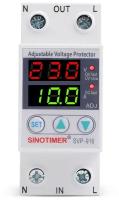 Реле контроля напряжения и тока Sinotimer SVP-916 63A