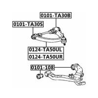 Сайлентблок рычага подвески Asva 0101108 для Toyota Town Ace