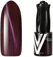 Гель-лак с перламутром Vogue Nails кошачий глаз, магнитный, плотный, фиолетовый, 10 мл