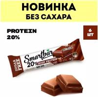 Протеиновый батончик без сахара Smartbar Protein 20% 