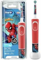 Электрическая зубная щетка ORAL-B Vitality Kids D100.413.2K Spiderman 