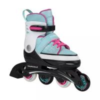 Раздвижные роликовые коньки HUDORA Inline Skates Basic, р. 30 – 33, мятный