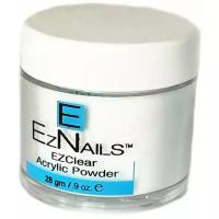 Акриловая пудра EzNails, EzClear, бесцветный, 28 гр