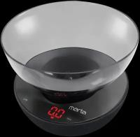 Кухонные весы MARTA MT-1648, черный жемчуг