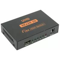 Сплиттер HDMI 1х4 Ultra HD (4Кх2К, 3D) /VСonn/