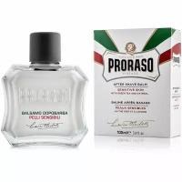 Бальзам после бритья Белая Зелёный Чай и Овёс Proraso, 100 г, 100 мл