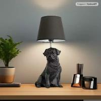 Лампа декоративная Arte Lamp Bobby A1512LT-1BK, E27, 40 Вт