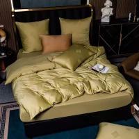 Комплект постельного белья Сатин Жаккард GC010 (1.5 спальный / 50-70 2 шт / 150*210 см 1 шт)