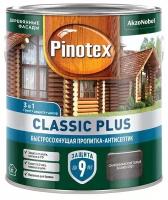 Пропитка-антисептик PINOTEX Classic Plus 3 в 1 Скандинавский серый 2,5л