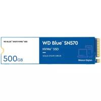 Внутренний SSD диск WD Blue SN570 M.2, 500GB, WDS500G3B0C