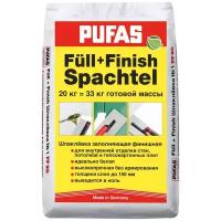 Шпатлевка PUFAS Füll+Finish, белый, 2 кг