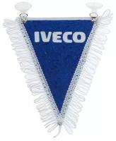 Вымпел IVECO с бахромой на 2-х присосках автореал IVECO