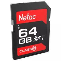 Флеш-накопитель NeTac Карта памяти Netac P600 Standard SD 64GB, Retail version