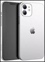 Ультратонкий матовый чехол 0,4мм Hoco PP “Thin series” для iPhone 12 mini, прозрачный