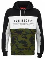 Толстовка муж. CAMO PULLOVER FLEECE SR Black (2XL)