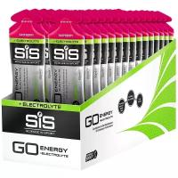 Гель питьевой SCIENCE IN SPORT (SiS) Go Energy + Electrolyte Gels 30 x 60 мл + электролит, Малина